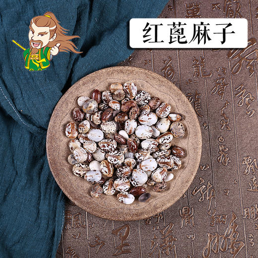 中药材批发 红蓖麻子 安徽1000克/500克 商品图0