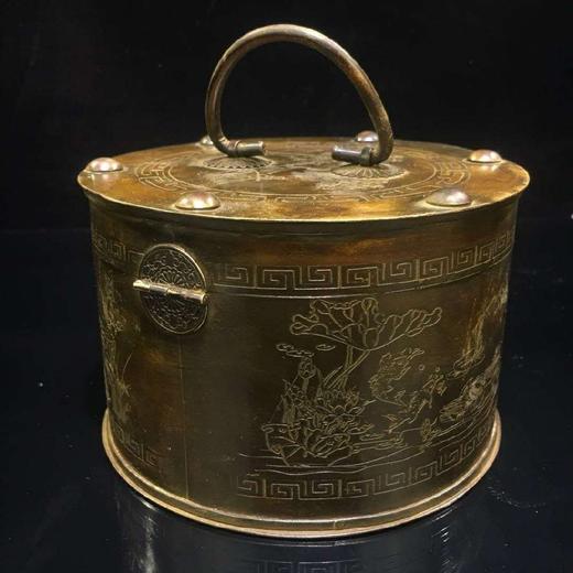 纯铜茶叶盒 商品图4