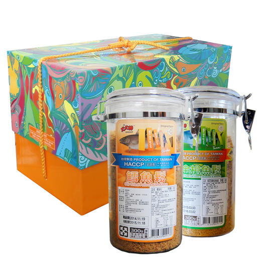 【送面子】300g*2大大姆鱼松礼盒  健康营养 老少皆宜 商品图0