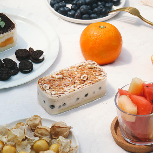 奶茶味盒子蛋糕