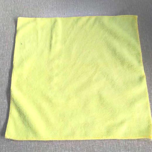 【3条装】抹布  厨房擦布 40*40cm （黄色加厚） 商品图0