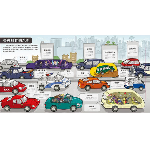 乐乐趣酷玩立体书 汽车王国  少儿 商品图1
