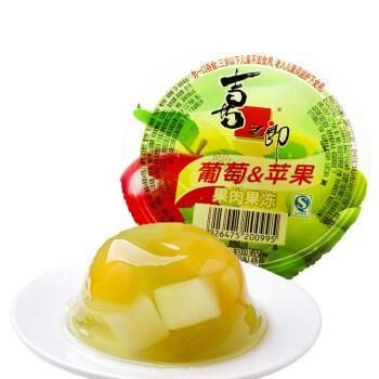 200克喜之郎果肉果冻苹果葡萄 商品图0