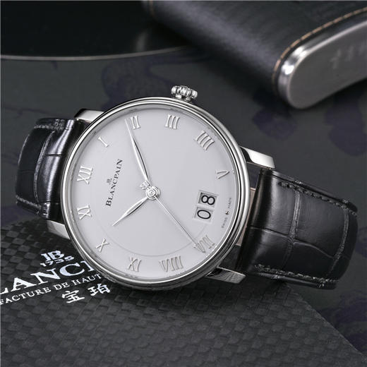宝珀 Blancpain 经典系列男士自动机械腕表 6669-1127-55B 商品图2