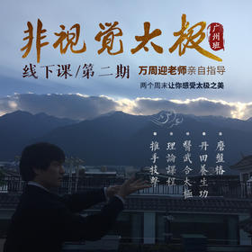 非视觉太极线下课（广州班）招生