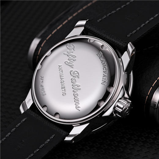 宝珀 Blancpain 五十噚系列男士自动机械腕表 5015-1130-52B 商品图5
