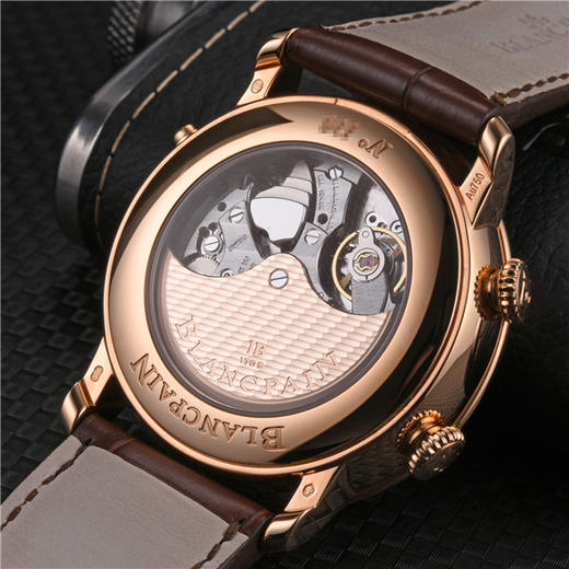 宝珀 Blancpain 经典系列男士自动机械腕表 6640-3642-55B 商品图5