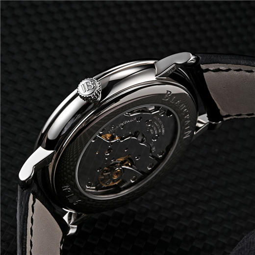 宝珀 Blancpain 经典系列机械男表 6606-1127-55B 商品图4