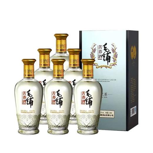 42度毛铺苦荞酒黑荞500ML瓶 商品图1