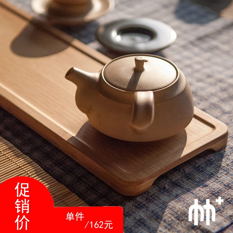 竹+ 【禅·茶器】竹整张茶托 茶具 竹茶盘 壶承 C78