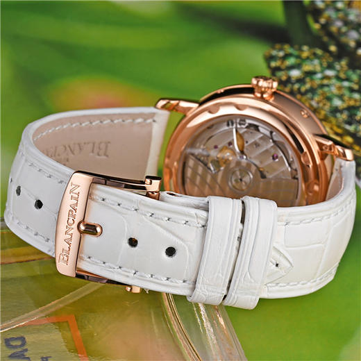 宝珀 Blancpain 女装系列女士自动机械腕表 3663-2954-55B 商品图4