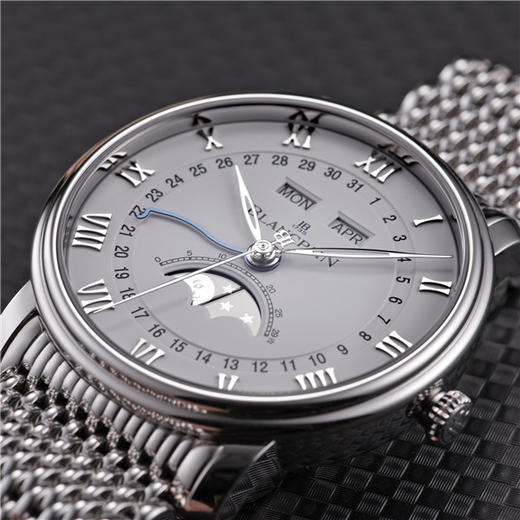 宝珀 Blancpain 经典系列男士自动机械腕表 6654-1127-MMB 商品图3