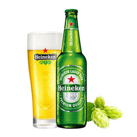 喜力（Heineken）啤酒5.0%vol 330ml/瓶（新老包装随机发货）