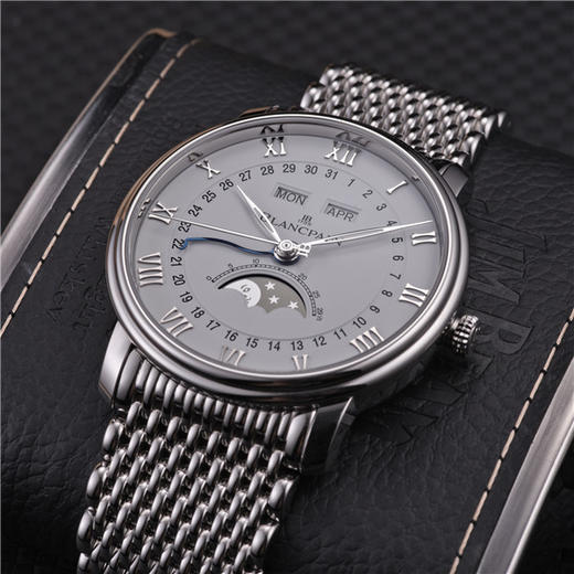 宝珀 Blancpain 经典系列男士自动机械腕表 6654-1127-MMB 商品图2