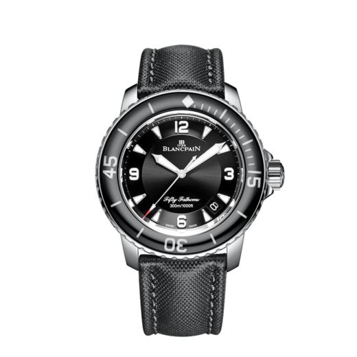 宝珀 Blancpain 五十噚系列男士自动机械腕表 5015-1130-52B 商品图0