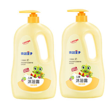 【沐浴露】.。青蛙王子儿童洗发沐浴露1.1L宝宝幼儿二合一大瓶温和水家庭装 商品图3