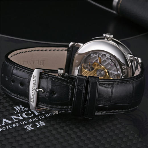 宝珀 Blancpain 经典系列男士自动机械腕表 6669-1127-55B 商品图7