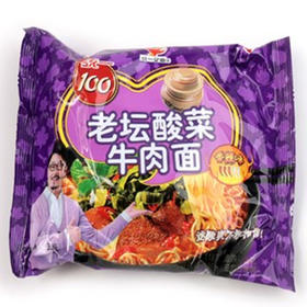 统一100老坛121g酸菜面
