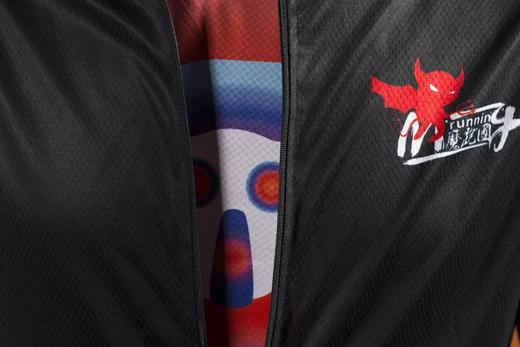 严素运动帽衫，魔跑团运动轻帽衫, 男女同款, 轻量速干透气 商品图2