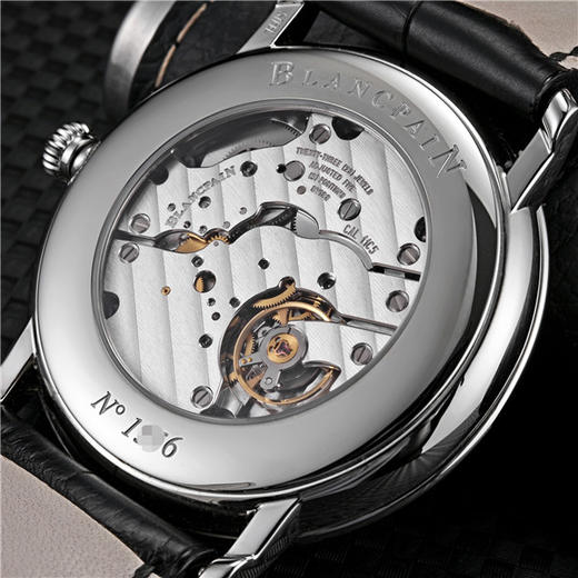 宝珀 Blancpain 经典系列机械男表 6606-1127-55B 商品图5