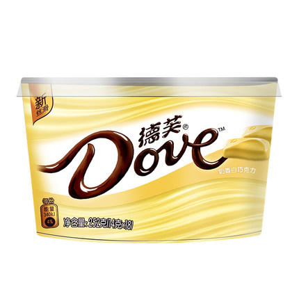 252g德芙白巧克力碗装 商品图0