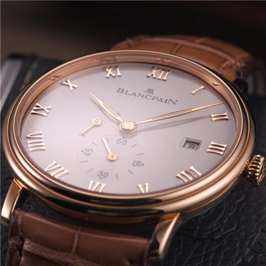 宝珀 Blancpain 经典系列机械男表 6606-3642-55B 商品图3