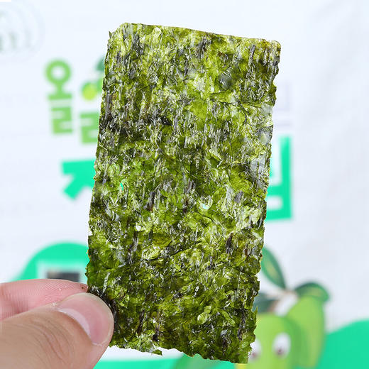 韩国绿之味屋宝宝无盐海苔即食无添加儿童婴儿低盐婴幼儿营养零食