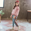 【女童服】童套装新款韩版女童春装棒球服外套两件套中大儿童牛仔裤套装 商品缩略图0