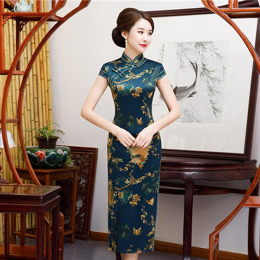 杭州丝绸旗袍十大名牌图片