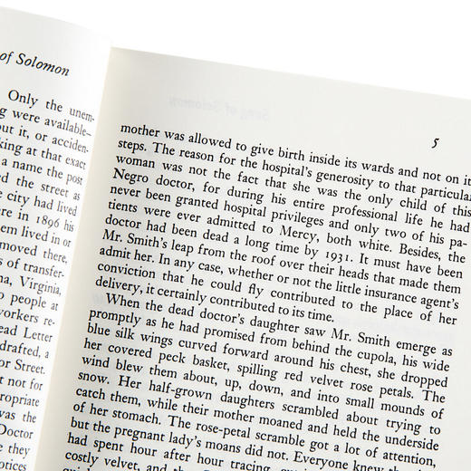 【中商原版】所罗门之歌 托尼莫里森 宠儿作者 英文原版 Song of Solomon Toni Morrison 商品图2