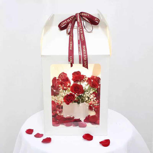 全景鲜花手提盒 商品图0