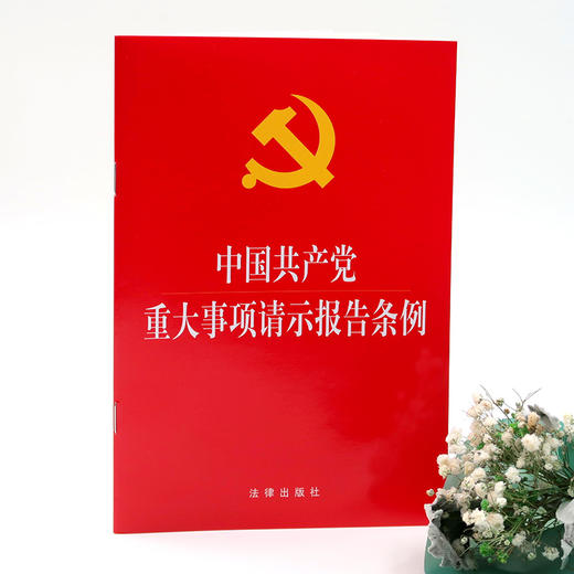 中国共产党重大事项请示报告条例（大字版） 商品图2