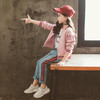 【女童服】童套装新款韩版女童春装棒球服外套两件套中大儿童牛仔裤套装 商品缩略图3