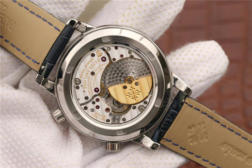 N百达翡丽星空升级zhognji版6102款｜6104款chaoji复杂功能系列。日内瓦苍穹系列你可想象把星空佩戴在腕上吗？男士腕表，皮表带，自动机械机 商品图13