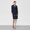 19SSDU143古董蓝条纹西装半裙两件套 商品缩略图1