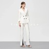 19SSDU56 梨花白荷叶边西装两件套 商品缩略图1