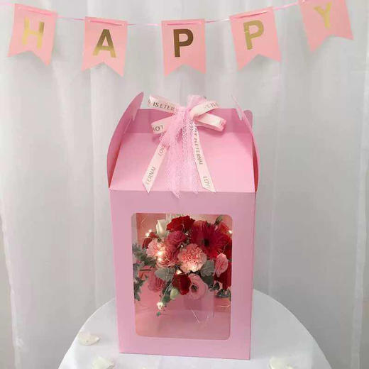 全景鲜花手提盒 商品图2