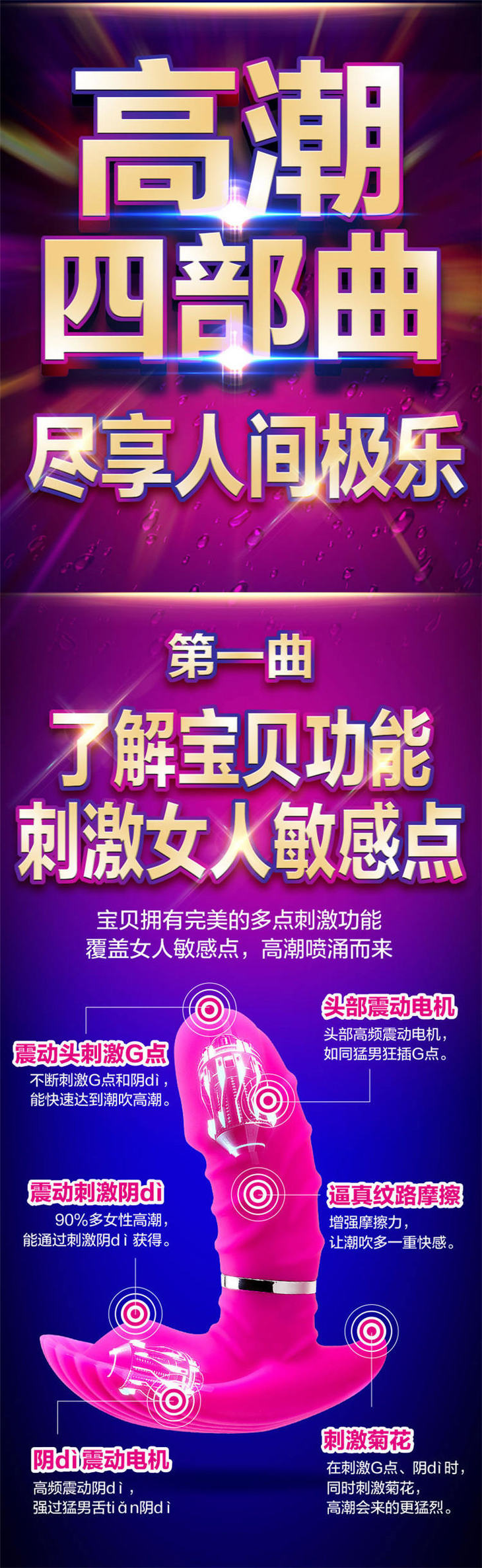 ins-呼吸宠贝穿戴阳具隐形情爱玩具(粉色款) - 桃花坞情趣用品商城