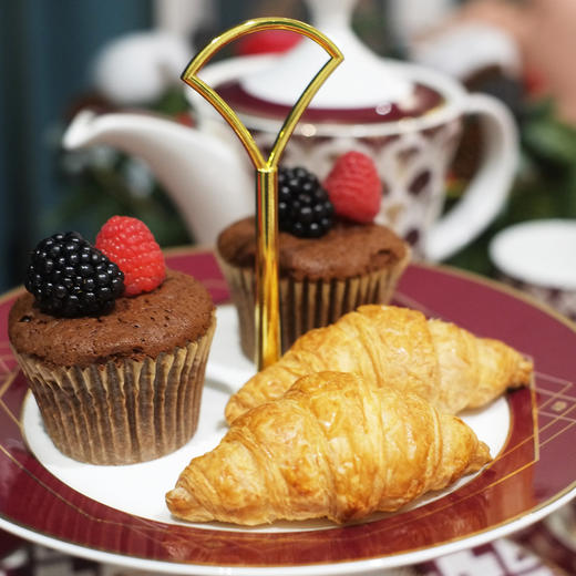 TaDah爵士年代ART DECO骨瓷甜品架果盘摆设 商品图3