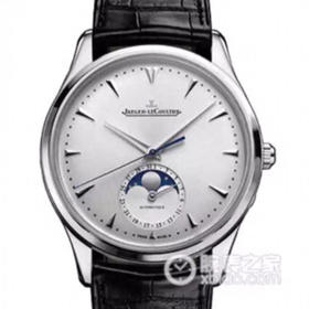 VF积家Q1368420。日历和月相所有功能和原装机芯一致 进口9015机械改装复刻原版Cal．925全自动机芯 精细的打磨和做工 透底，牛皮表带