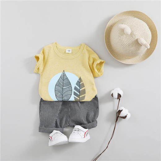 【女童】童装男童女童短袖t恤夏季宝宝 商品图3