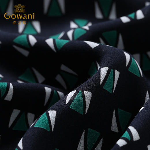 乔万尼春夏季时尚气质宽松直筒短袖波点衬衫上衣EN1C938 商品图3