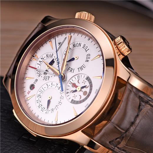 积家 Jaeger-LeCoultre 大师系列男士自动机械腕表 Q163242A 商品图3