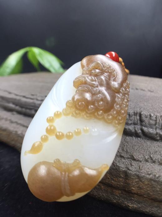 【达摩悟到】和田玉（羊脂玉）挂件 商品图1