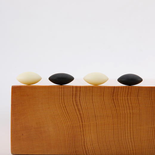 特大花梨木棋罐+双面凸D型老云子 商品图2