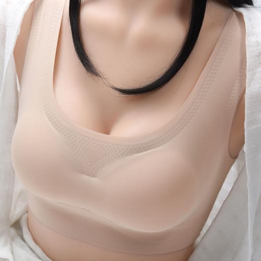 【轻薄无痕 丝滑舒适 运动睡眠内衣】美背无痕运动内衣 防震聚拢薄款蕾丝文胸 商品图2