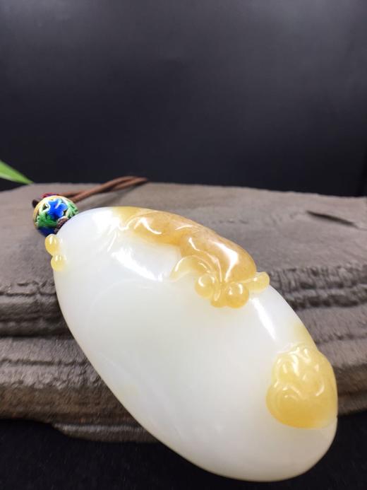 【连年有余】和田玉（羊脂玉）挂件 商品图2