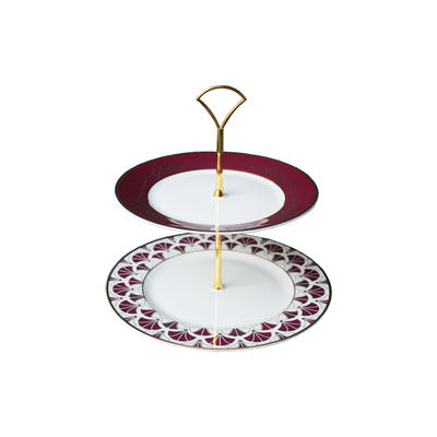 TaDah爵士年代ART DECO骨瓷甜品架果盘摆设 商品图5