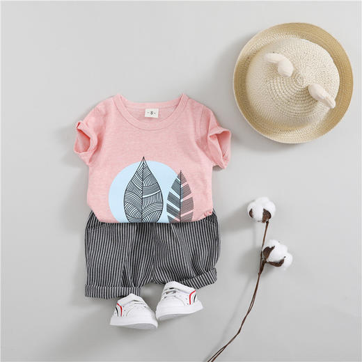 【女童】童装男童女童短袖t恤夏季宝宝 商品图2