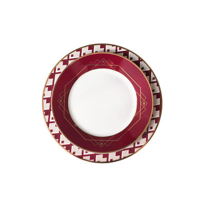 TaDah爵士年代ART DECO复古骨瓷餐盘两件套装饰艺术风 商品图6